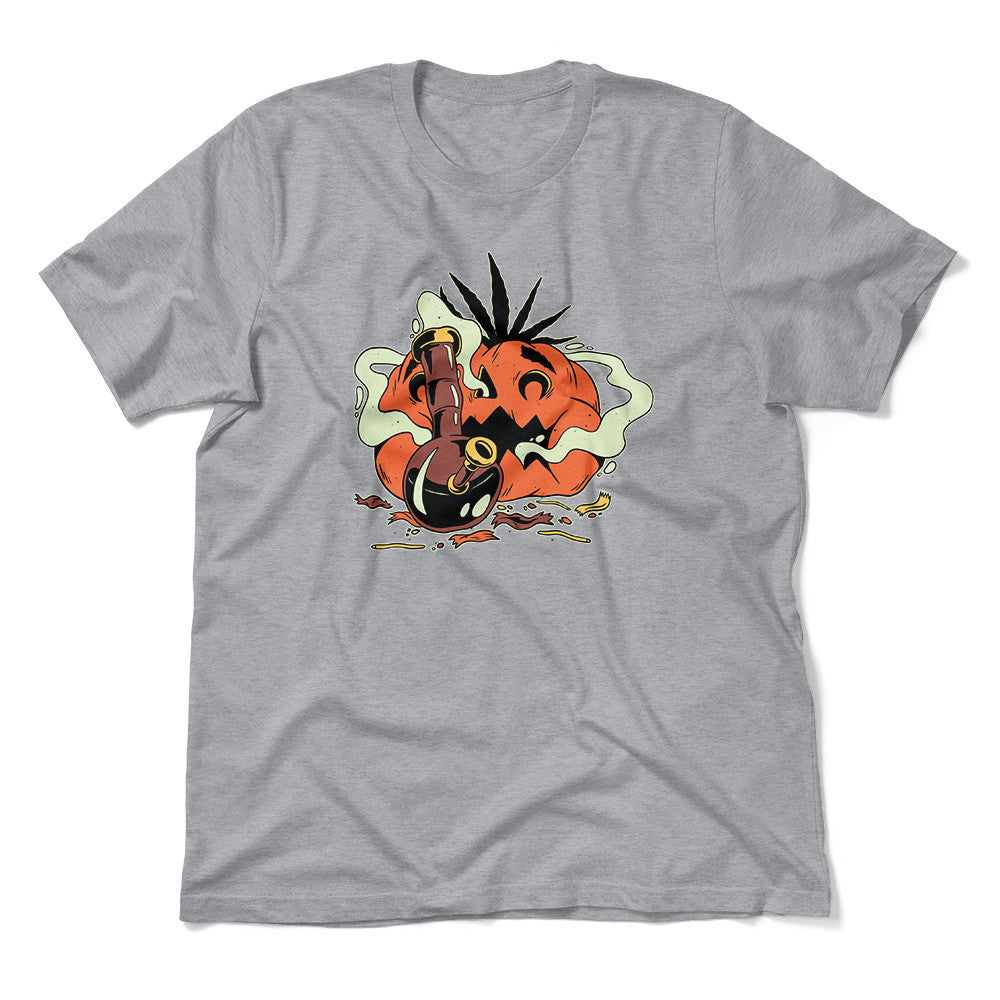 Baked Pumpkin Men/Unisex T-Shirt in Athletic Heather color