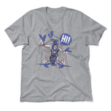 Quadcopter Robot Men/Unisex T-Shirt in Athletic Heather color