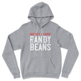 Secret Agent Randy Beans Hoodie in Athletic Heather color