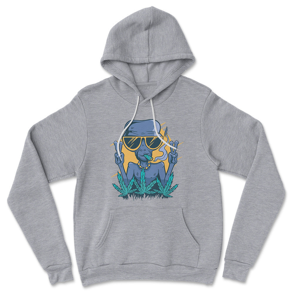 Alien Joint Hoodie in Athletic Heather color