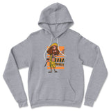 Indian Guru - Baba Marley Hoodie in Athletic Heather color