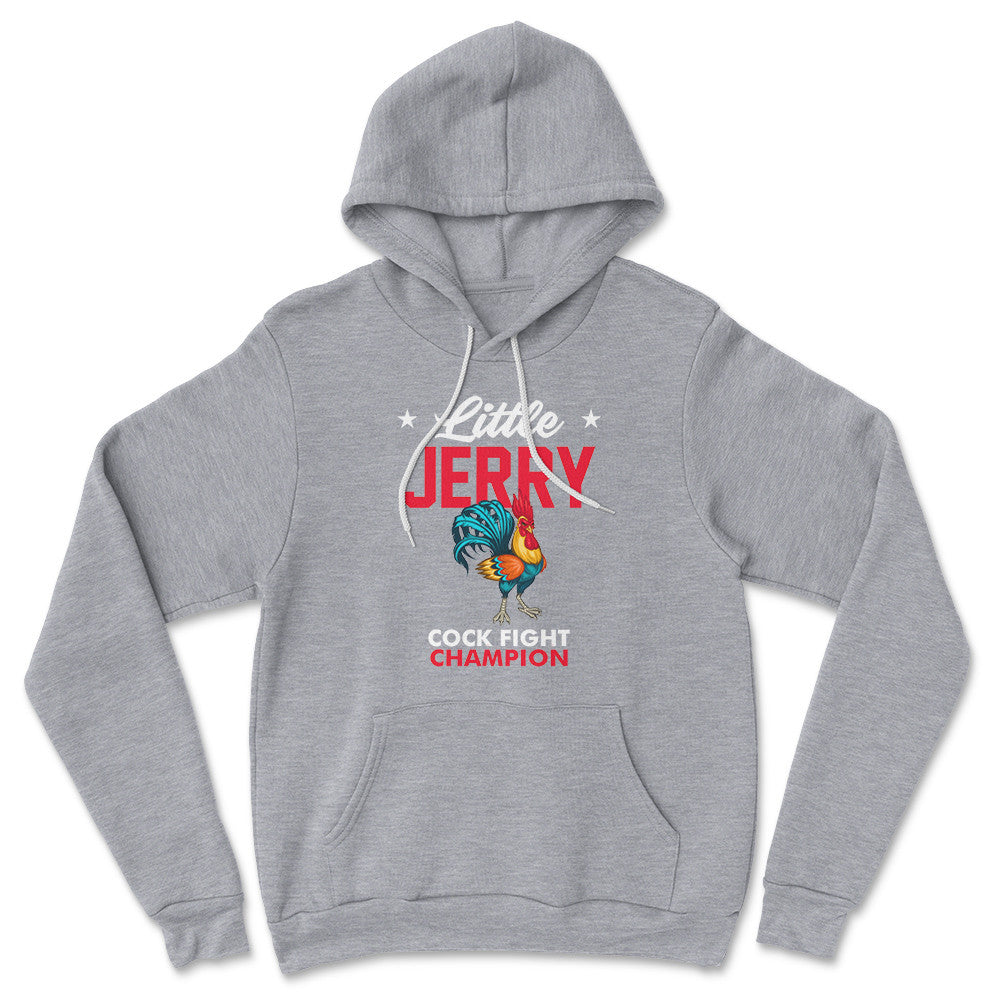 Little Jerry Hoodie in Athletic Heather color