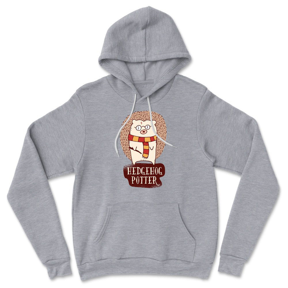 Hedge Hog Potter Hoodie in Athletic Heather color