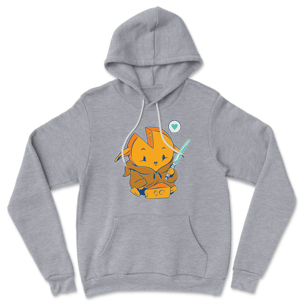 Baby Gouda Hoodie in Athletic Heather color