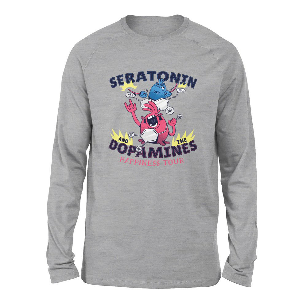 Molecules Rock Men/Unisex Drop Shoulder Sweatshirt in Athletic Heather color
