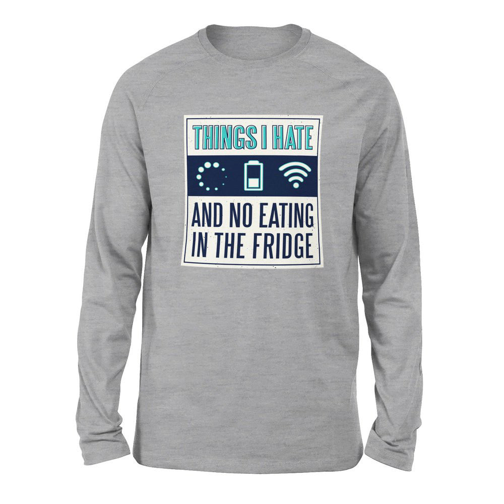 Things I Hate Men/Unisex Drop Shoulder Sweatshirt in Athletic Heather color