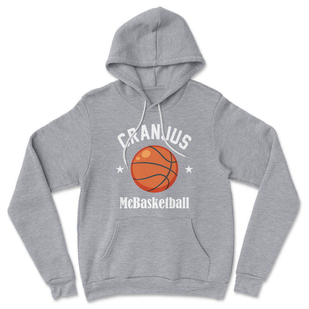 Cranjus Mcbasketball Hoodie in Athletic Heather color