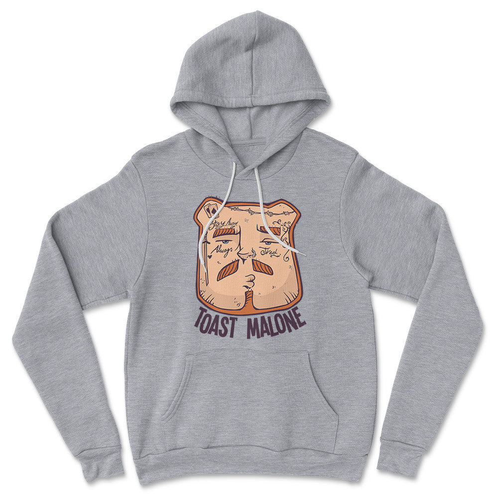 Toast Malone Hoodie in Athletic Heather color