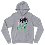 I Think You're Overreacting Hoodie in Athletic Heather color