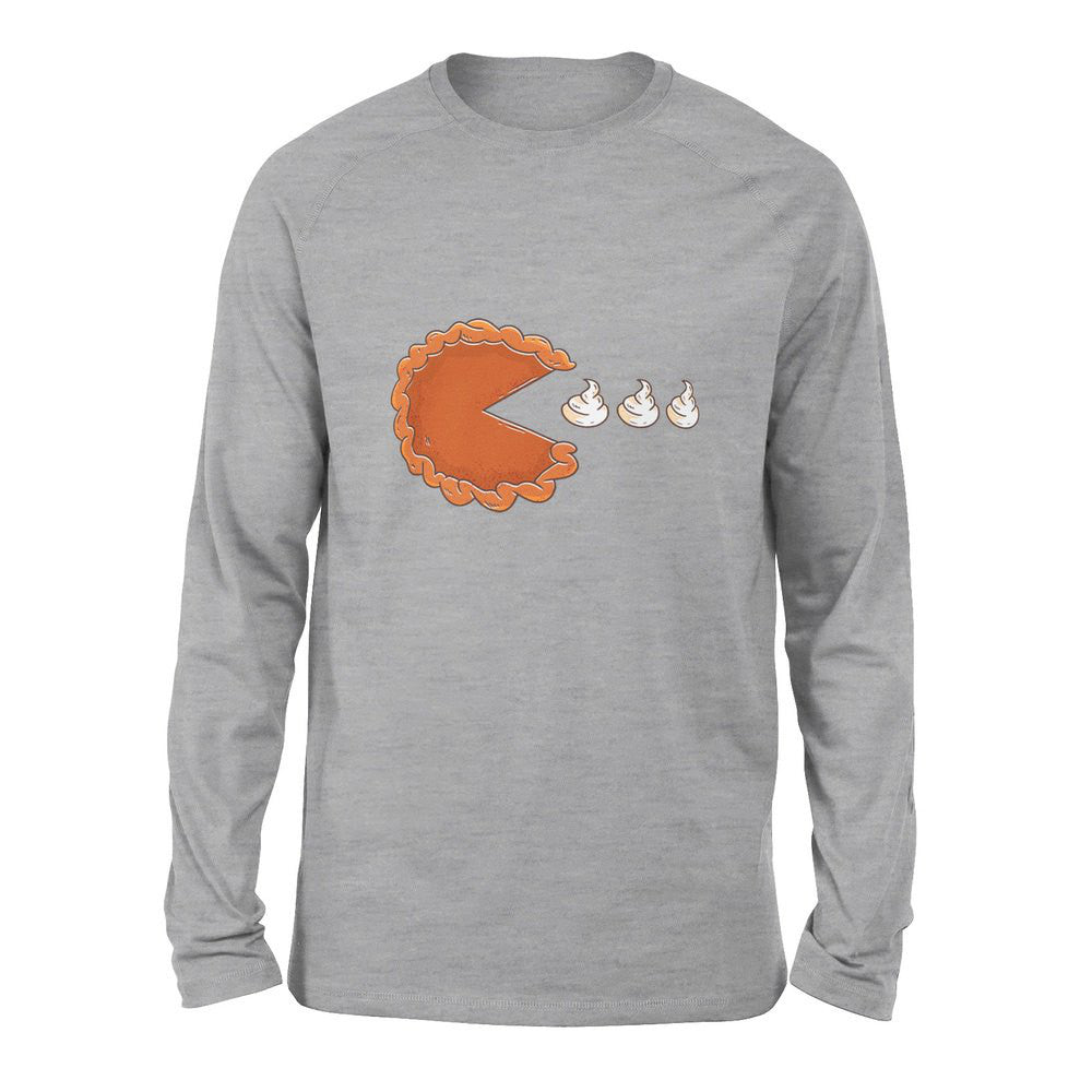 Pie Eating Cream Men/Unisex Drop Shoulder Sweatshirt in Athletic Heather color