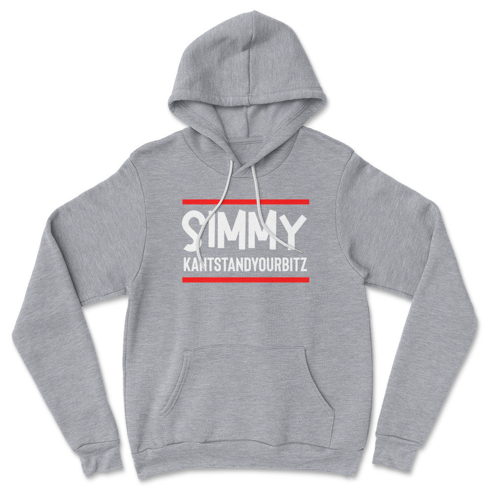 Simmy Kantstandyourbitz Hoodie in Athletic Heather color