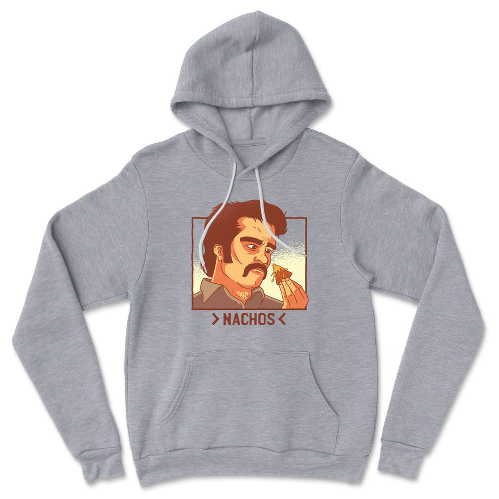 Nachos Drug Lord Hoodie in Athletic Heather color