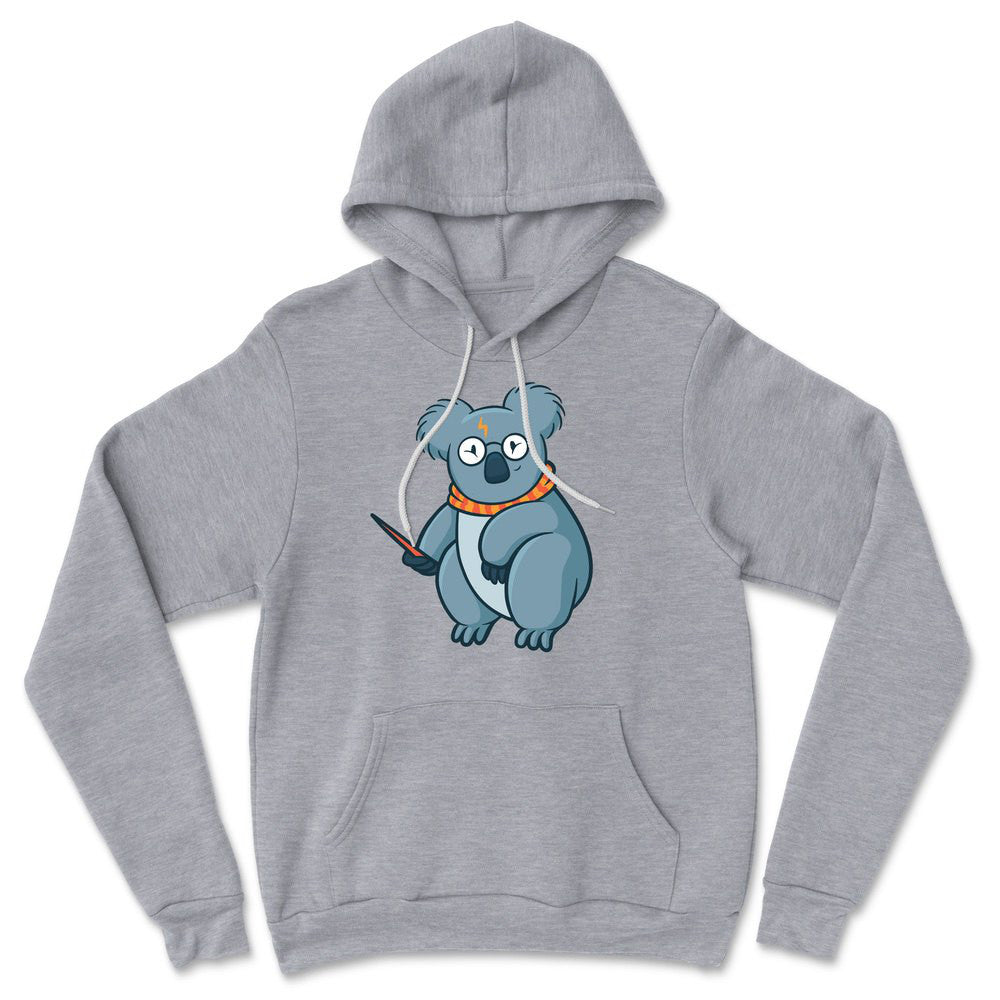 Koala Potter Hoodie in Athletic Heather color