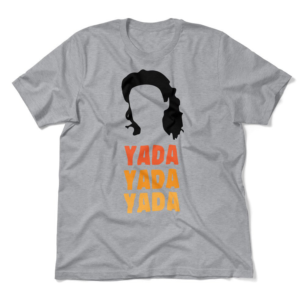 Yada-yada-yada Men/Unisex T-Shirt in Athletic Heather color
