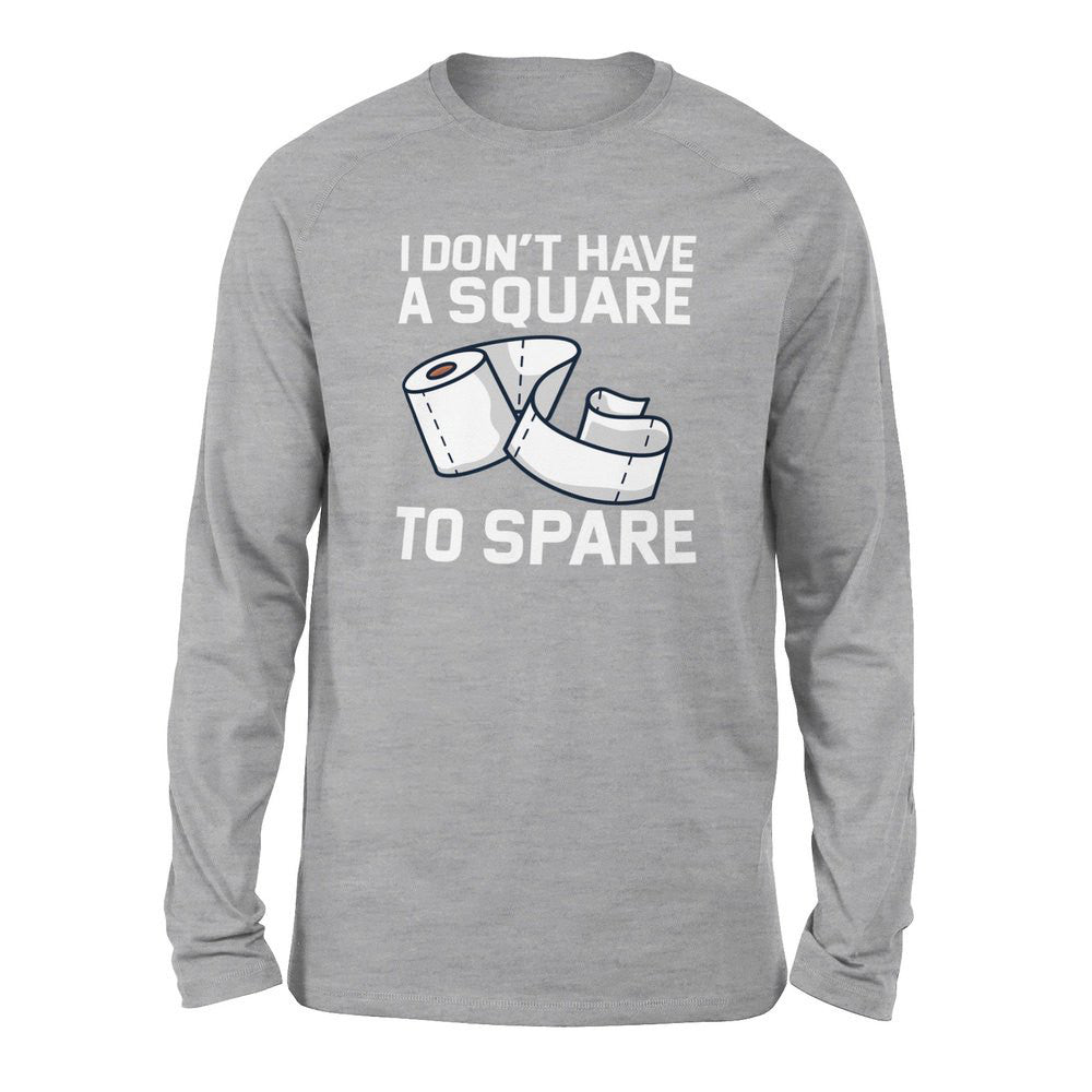 I Don't Have A Square To Spare Men/Unisex Drop Shoulder Sweatshirt in Athletic Heather color