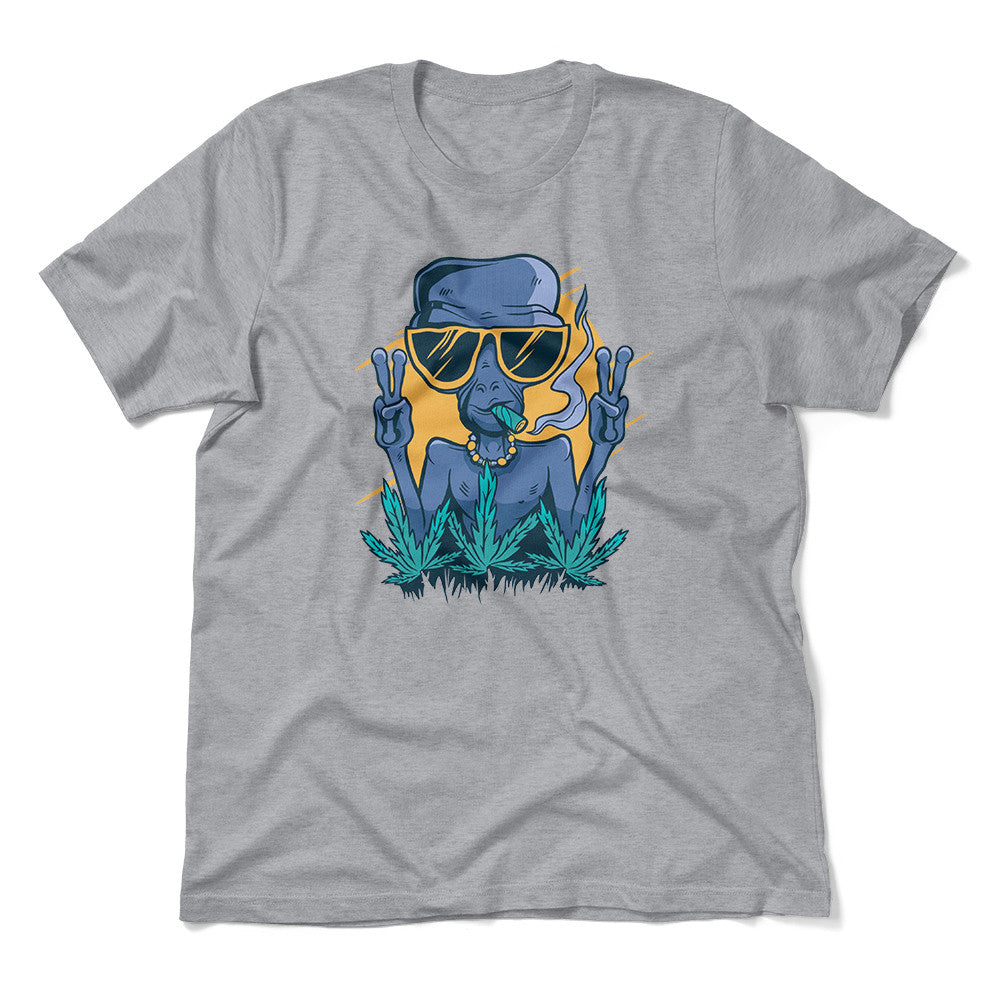 Alien Joint Men/Unisex T-Shirt in Athletic Heather color