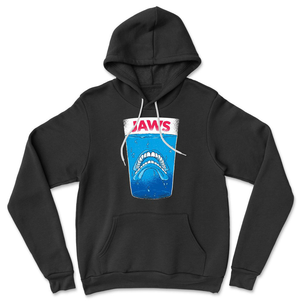 Jaws Teeth Hoodie in Black color