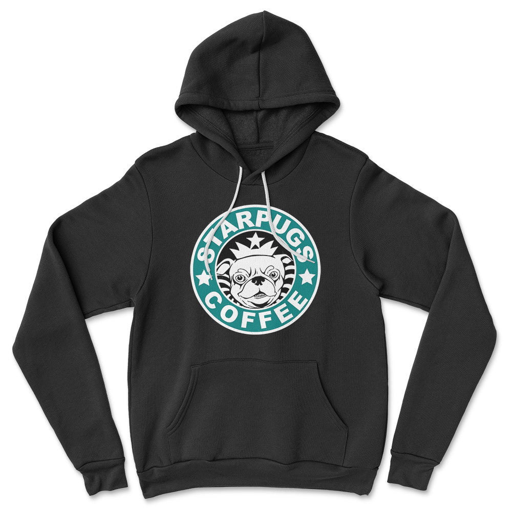 Starpugs Coffee Hoodie in Black color