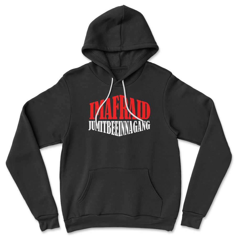 Imafraid Jumitbeeinnagang Hoodie in Black color