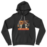 Pug Fiction Hoodie in Black color