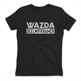Wazda Deelwifkramer Womens T-Shirt in Black color