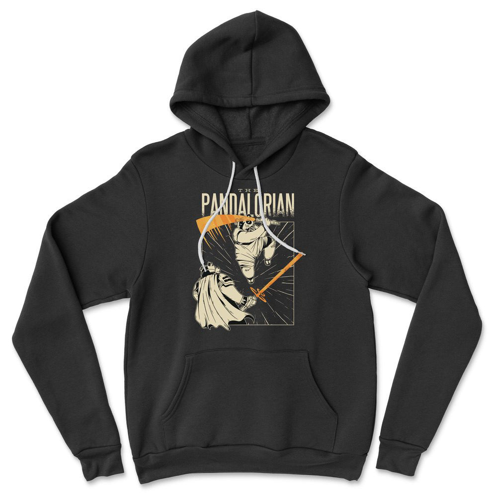 The Pandalorian Hoodie in Black color