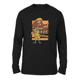 Indian Guru - Baba Marley Men/Unisex Drop Shoulder Sweatshirt in Black color