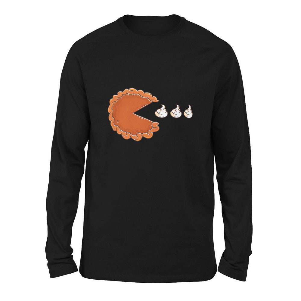 Pie Eating Cream Men/Unisex Drop Shoulder Sweatshirt in Black color