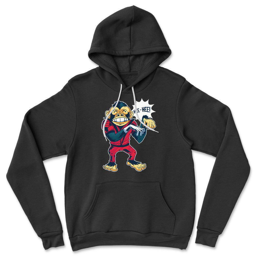 Dancing Monkey Jackson Hoodie in Black color