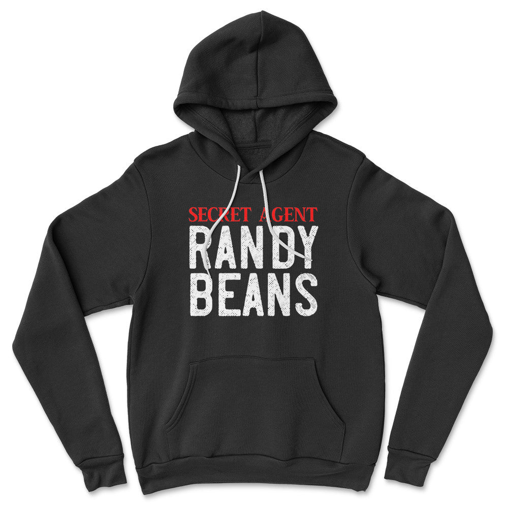 Secret Agent Randy Beans Hoodie in Black color