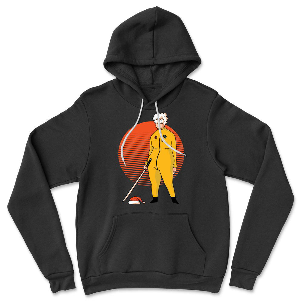 Kill Bill Mrs.santa Hoodie in Black color