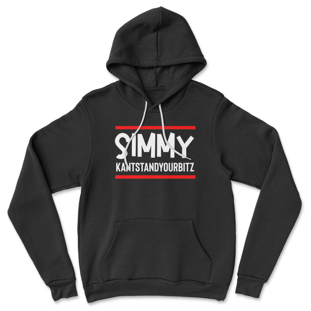 Simmy Kantstandyourbitz Hoodie in Black color