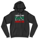 I Swear, It Was Friday Like 5 Minutes Ago Hoodie in Black color
