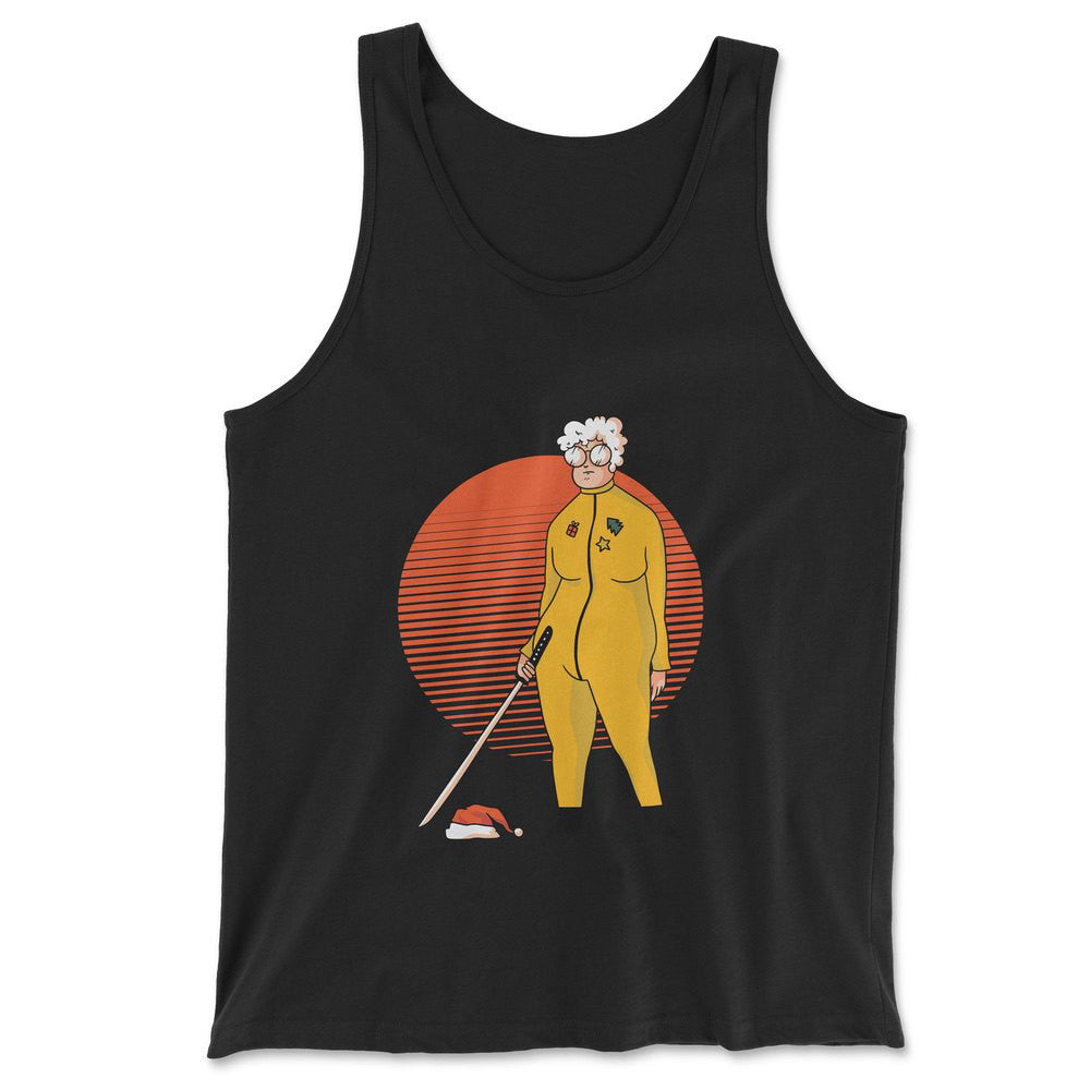 Kill Bill Mrs.santa Men/Unisex Tank in Black color