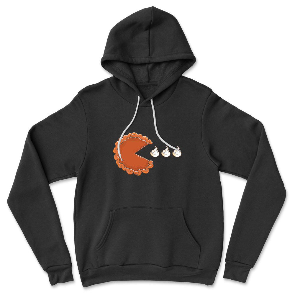 Pie Eating Cream Hoodie in Black color