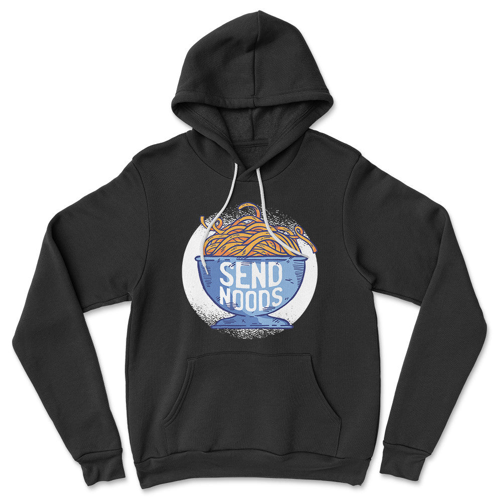 Send Noods Hoodie in Black color
