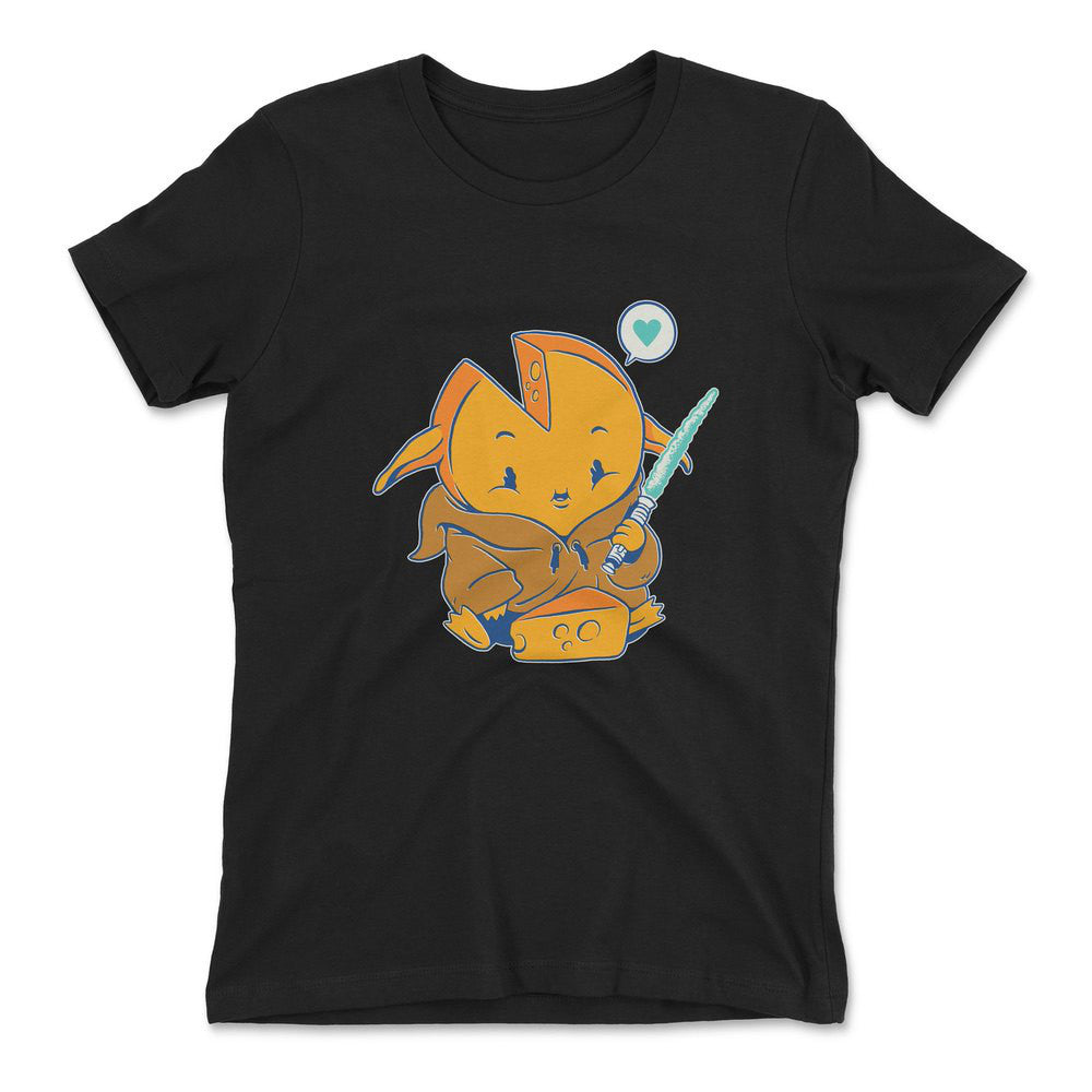Baby Gouda Womens T-Shirt in Black color