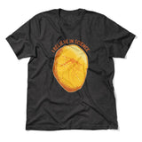 I Believe In Science Men/Unisex T-Shirt in Dark Grey Heather color