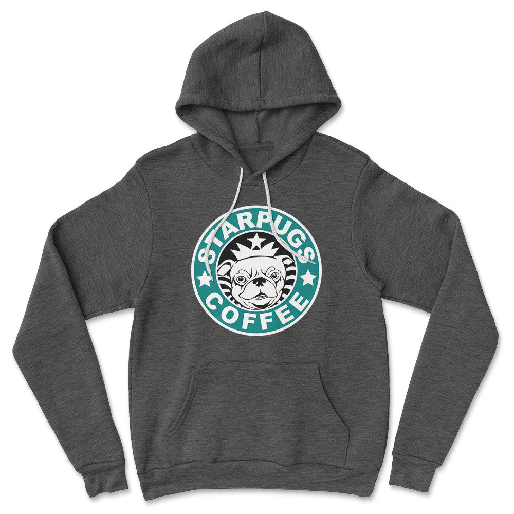 Starpugs Coffee Hoodie in Dark Grey Heather color
