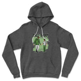 Call Of Daddy Hoodie in Dark Grey Heather color