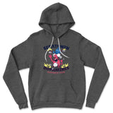 Molecules Rock Hoodie in Dark Grey Heather color