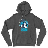 Master Hedgehog Hoodie in Dark Grey Heather color