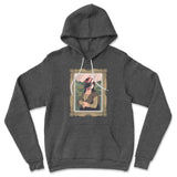Monalisa Helmet Hoodie in Dark Grey Heather color