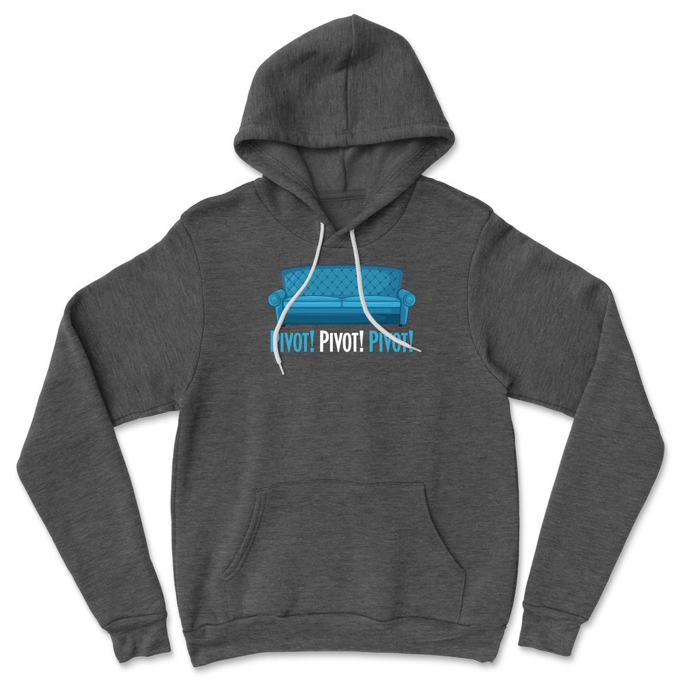Pivot Hoodie in Dark Grey Heather color