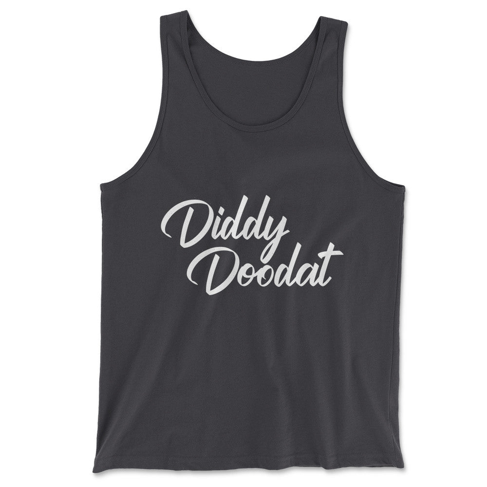 Diddy Doodat Men/Unisex Tank in Dark Grey color