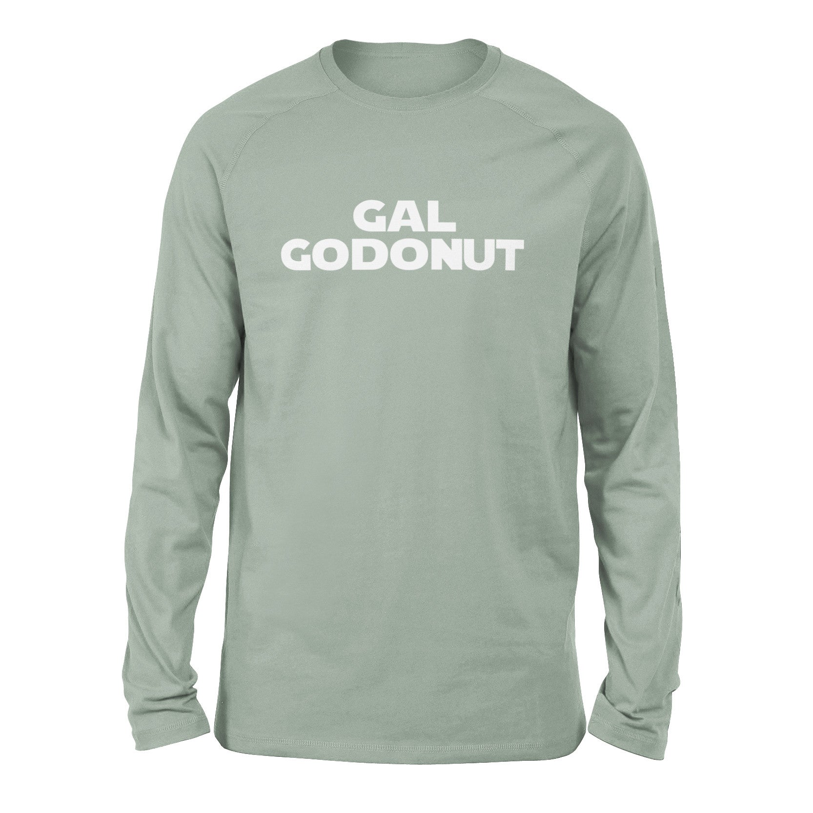 Gal Godonut Men/Unisex Drop Shoulder Sweatshirt in Dusty Blue color