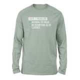 I Have 2 Problems Men/Unisex Drop Shoulder Sweatshirt