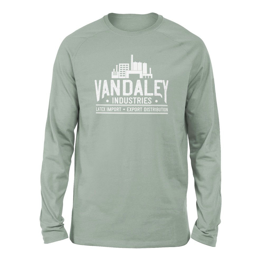 Vandaley Industries Men/Unisex Drop Shoulder Sweatshirt in Dusty Blue color
