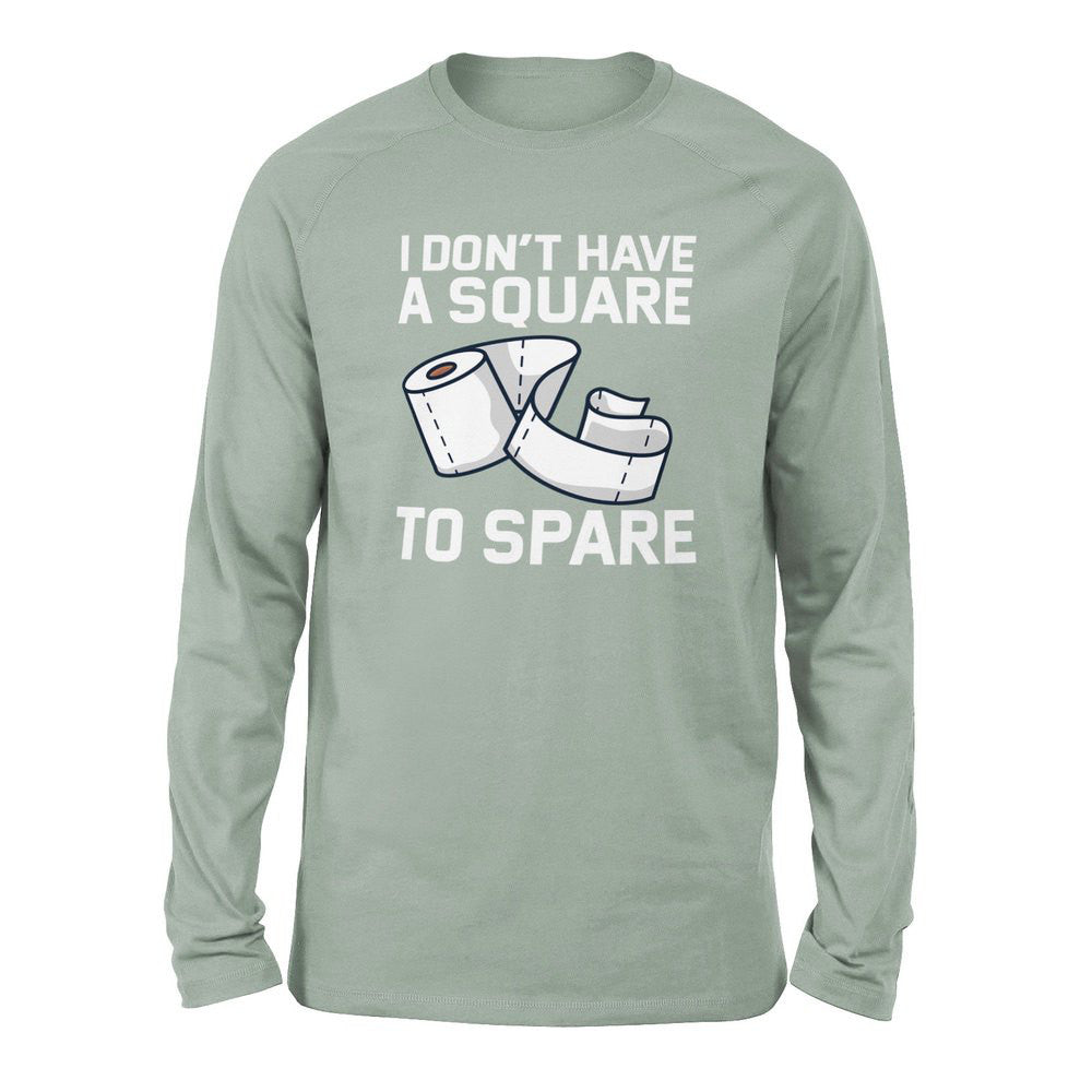 I Don't Have A Square To Spare Men/Unisex Drop Shoulder Sweatshirt in Dusty Blue color