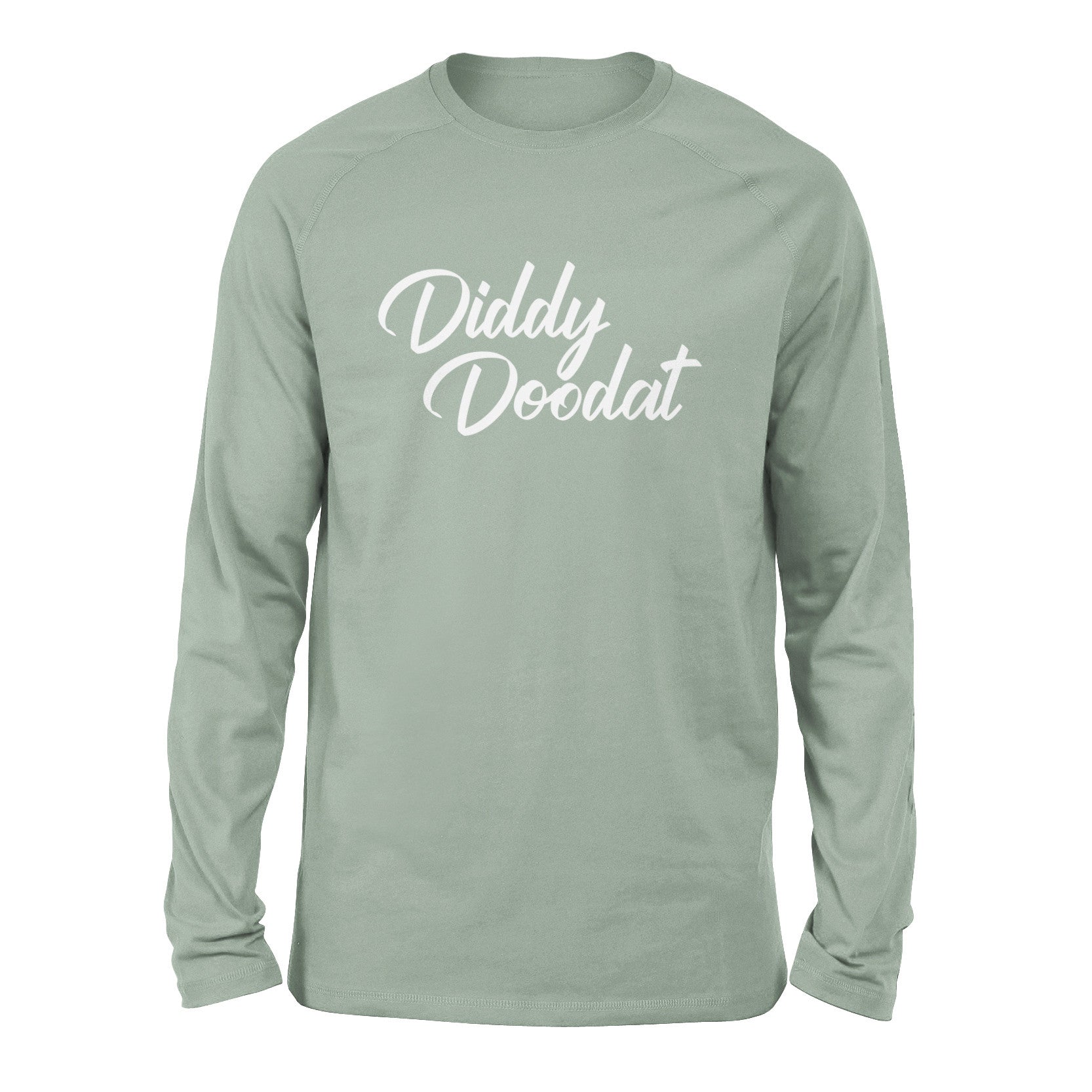 Diddy Doodat Men/Unisex Drop Shoulder Sweatshirt in Dusty Blue color